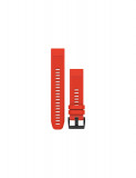 Curea Garmin Silicon 22mm Flame Red Pt. Fenix 5X