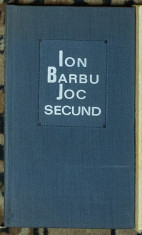 Ion Barbu - Joc secund foto