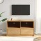 Tv Cabinet SAUDA Medium Oak Solid Pine Wood - 2