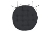 Pernă De Scaun Ronde Duo Antracit/Gri 38X38 Cm, Culoare Antracit/Gri, 100% Bumbac