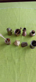 Lot de 8 miniaturi din alama/bronz, piese de colectie