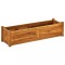 Gossi strat inaltat de gradina, 100x30x25 cm, lemn de acacia
