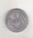 bnk mnd Rwanda 1 franc 1977