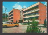 CPIB 23682 CARTE POSTALA - BUZIAS. HOTEL &quot;PARC&quot;, AUTOTURISM, CIRCULATA, 1980, STAMPILE, TIMBRU