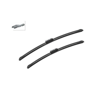 Set stergatoare parbriz BOSCH Aerotwin 3397118974 VW POLO (9N3), 05.2005-08.2009, 530+475 mm; Spoiler foto