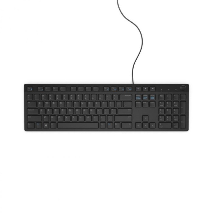 DL TASTATURA KB216 CU FIR NEAGRA RO