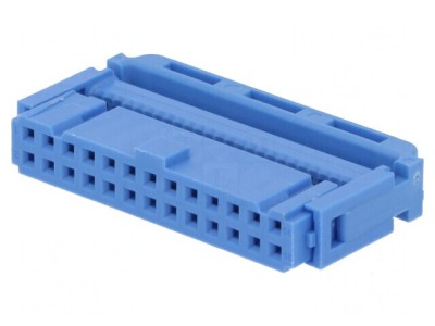 Conector IDC mamă 26 PIN pentru cablu bandă 1,27mm foto