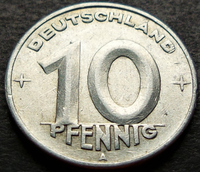 Moneda 10 PFENNIG - RDG / GERMANIA DEMOCRATA, anul 1948 * cod 2447 A foto