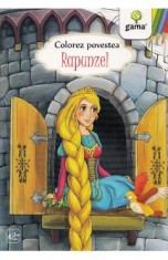 Rapunzel. Colorez povestea foto