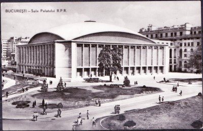 AMS - ILUSTRATA 1049 BUCURESTI - SALA PALATULUI R.P.R., 1963, CIRCULATA foto