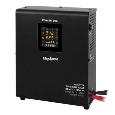 UPS Centrala Termica Sinus Pur 800VA/500W 12V - REBEL RB-4012 SafetyGuard Surveillance foto