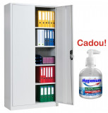 Fiset metalic ASAMBLAT 4 rafturi, 800x350x1800 mm, 50 kg/polita, PLUS+CADOU!!! (1 Gel dezinfectant Hygienium 300 ml)