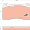 TRW GDB1670 COTEC set placute frana,frana disc