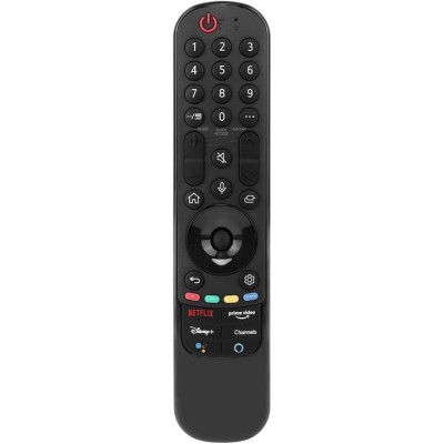 Telecomanda pentru Smart TV LG AN-MR21GA, x-remote, functie vocala, mouse, pointer, Netflix, Prime Video, Disney+, Negru foto