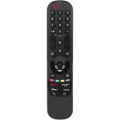 Telecomanda pentru Smart TV LG AN-MR21GA, x-remote, functie vocala, mouse, pointer, Netflix, Prime Video, Disney+, Negru foto