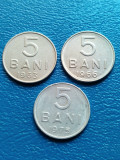 Moneda Romania 5 bani -1963,1966,1975