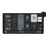 Panou de control Smart Home Shelly Wall Display X2i Black, Wi‑Fi 6