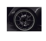 Set protectii jante / inele jante - Alb, Lumi LUXURY