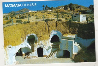 bnk cp Tunisia - Matmata - necirculata foto