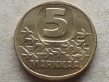 FINLANDA-5 MARKKAA-1987