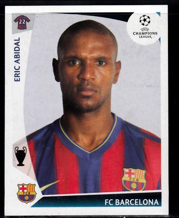 B10 - Sticker fotbal - UEFA Champions League - editia 2009 - 2010 - nr 352 - FC Barcelona