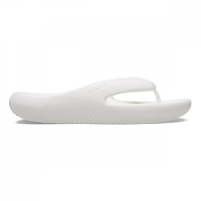 Șlapi Crocs Classic Mellow Flip Alb - White foto