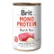 Brit Mono Protein, Conserva caini, vita si orez, 400 g