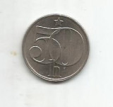 No(2) moneda-Cehoslovacia -50 haleru 1978, Europa