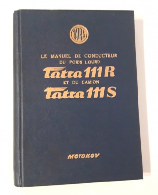 Carte auto Manual de utilizare camion Tatra foto