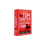 The Adventures of Tom Sawyer &amp;amp; Adventures of Huckleberry Finn: Deluxe Hardbound Edition