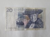 Suedia 20 Kronor 1992