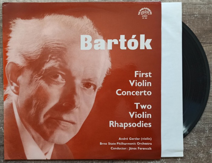 Bartok, First Violin Concerto, Two Violin Rhapsodies// disc vinil