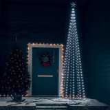 Cumpara ieftin Decorațiune brad Crăciun conic 400 LED-uri alb rece 100x360 cm