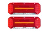 Set lampi LED cu efect de neon și semnalizare dinamică, 5 funcții autocar, camion, utilaje, remorcă, rulotă,tractor