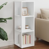 vidaXL Dulap Colț Alb 33x33x100 cm PAL - Mobilier Living, Depozitare, Rafturi