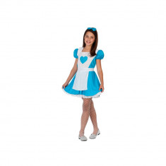 Costum Alice In Tara Minunilor Fete 3-4 Ani 98-115 cm - Carnaval24 foto