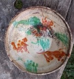 Farfurie veche traditionala transilvana