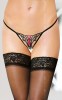 Bikini Sexy Negru Dantela S/L Softline | Lenjerie Femei | Micro Bikini, Decupat, Transparent
