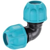 Cumpara ieftin Cot Conector Furtun 3/4&quot; Claber Rainjet, Polipropilena, 6bar, 2400L/h, Multicolor