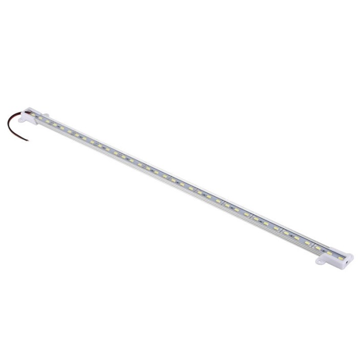 Banda led rigida cu carcasa din plastic 1m lungime, lumina rosie