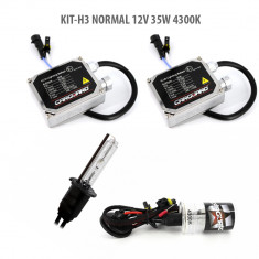 Kit HID xenon Carguard bec H3 Normal 12V 35W 4300K foto