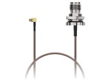 Cablu coaxial 0,2m MMCX tată - TNC mamă, 50&Omega;, IP67, GCT
