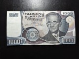 AUSTRIA 1000 SCHILLING 1983 EXCELENTĂ
