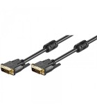 Cablu Dvi dual link 5m Dvi-d 24+1 la Dvi-d 24+1 Goobay