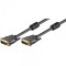 Cablu Dvi dual link 3m Dvi-d 24+1 la Dvi-d 24+1 Goobay