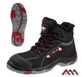 Bocanci de protectie cu varf din otel BTNRED OC S1, marimea 42, Artmas ART603016