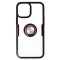 Toc TPU+PC Carbon Ring Case Apple iPhone 12 Pro Max Black