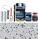 Cumpara ieftin Kit Complet Vopsea Epoxidica Gri Deschis RAL 7035, ABW Royal
