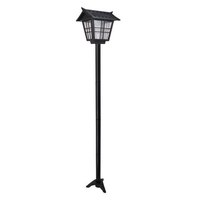 Lampa solara de tip stalp pentru gradina, eMazing, Alb Rece foto