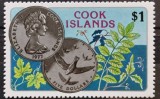 BC504, Cook Islands 1977, serie regina Elisabeta a II-a, monede